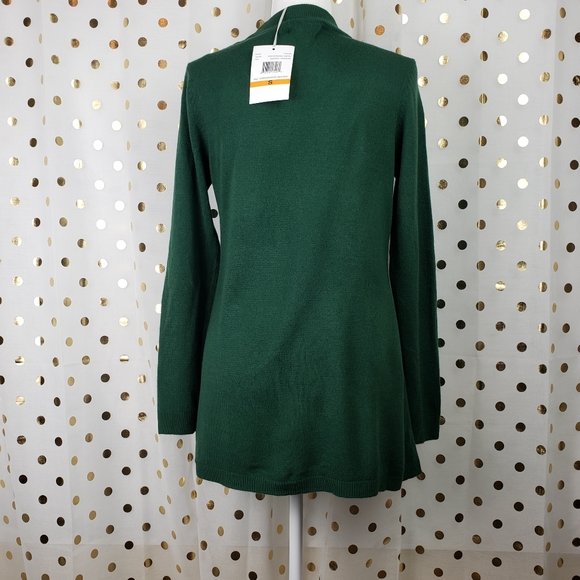 Carolyn Taylor Green Open Cardigan - Picture 2 of 9